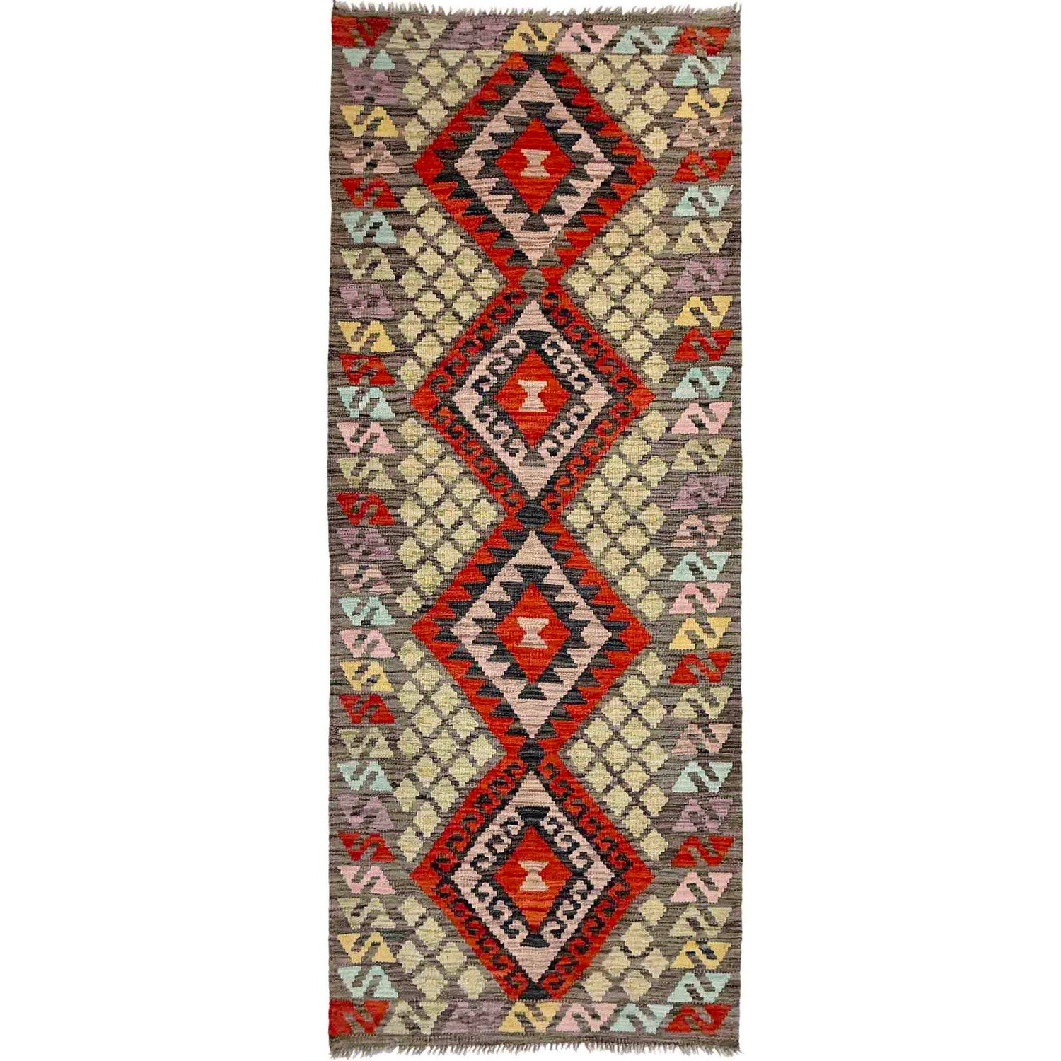Vegetable Kelim Runner 2' 8" x 6' 9" (ft)- No. Y39283