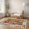 Handmade Vegetable Kilim 3' 3" x 4' 11" (ft) - No. Y39287
