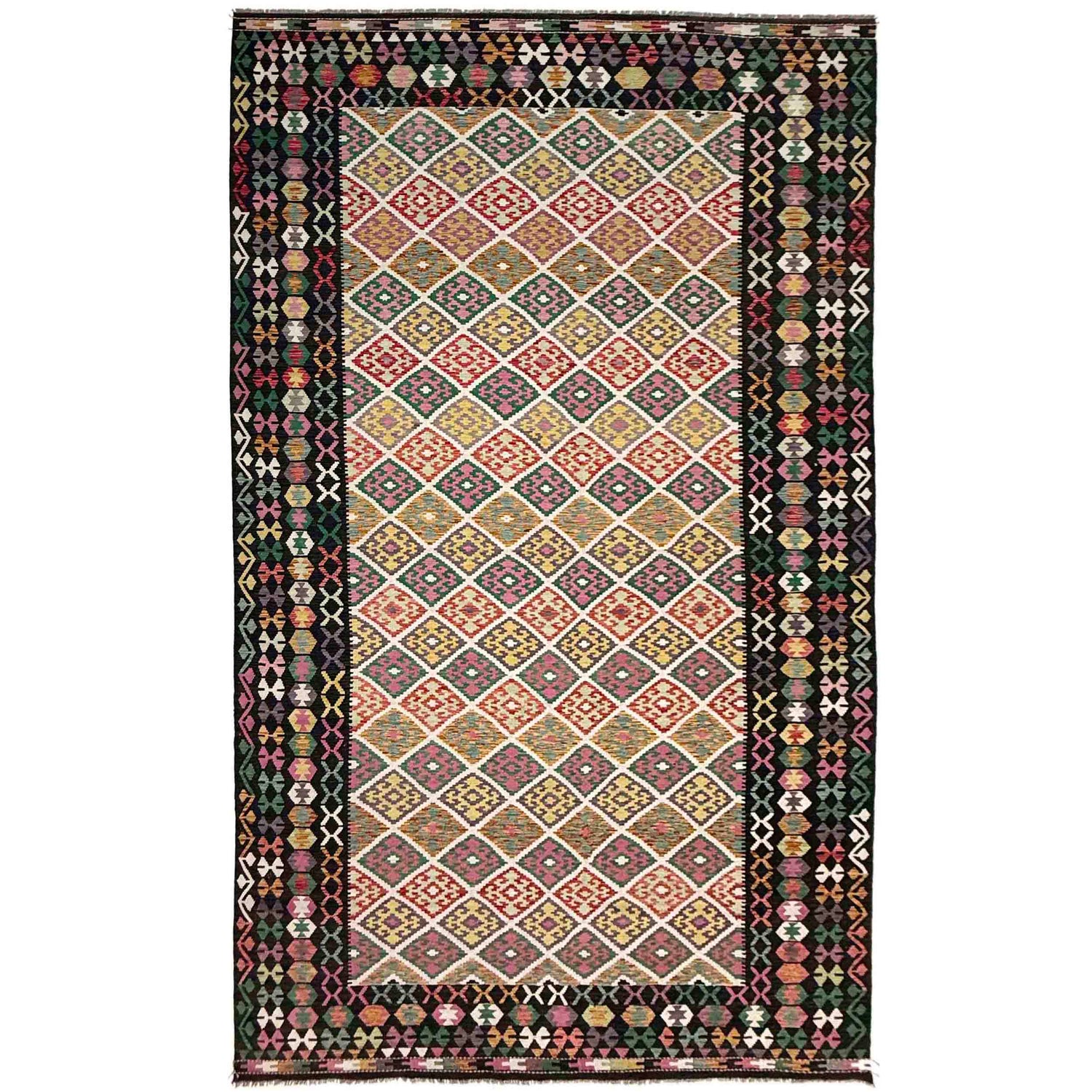 Handmade Vegetable Kelim 9' 7" x 16' 4" (ft) - No. Y39301
