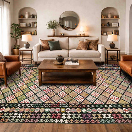 Handmade Vegetable Kilim 9' 9" x 16' 2" (ft) - No. Y39303