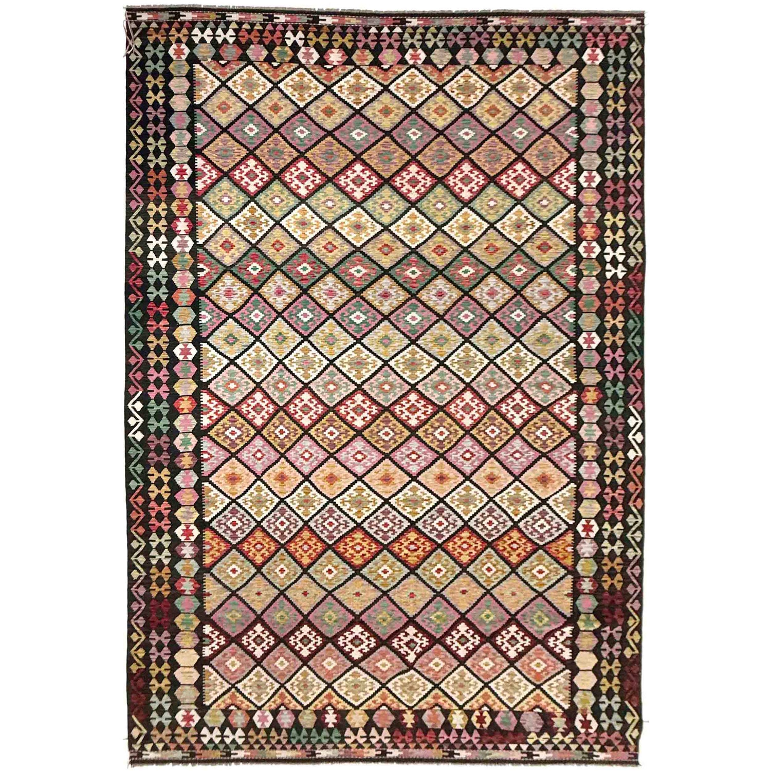 Handmade Vegetable Kelim 9' 9" x 16' 6" (ft) - No. Y39307