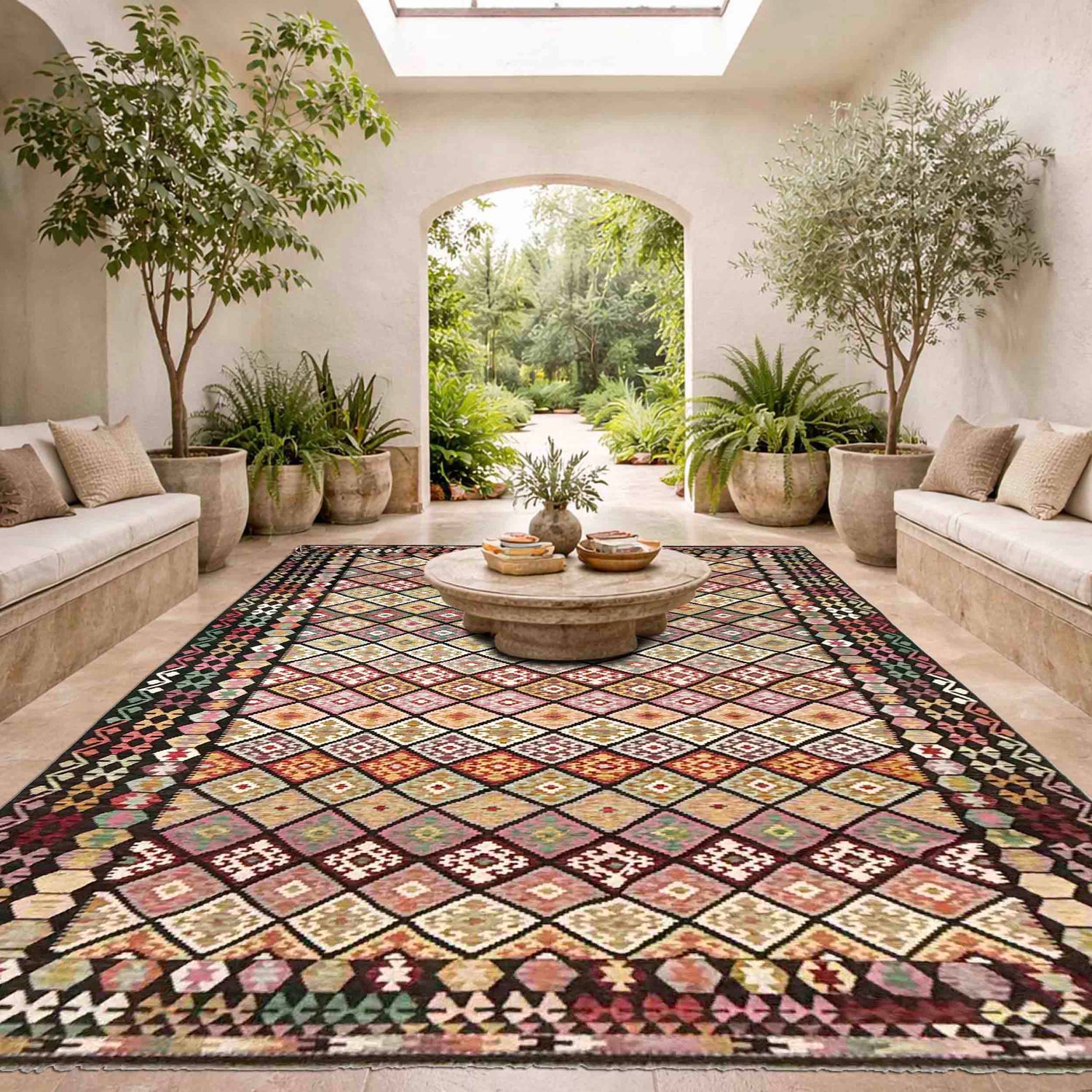Handmade Vegetable Kelim 9' 9" x 16' 6" (ft) - No. Y39307