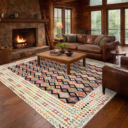 Handmade Vegetable Kelim 13' 3" x 18' 10" (ft) - No. Y39309