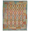 Handmade Vegetable Kelim 5' 10" x 8' 1" (ft) - No. Y39319