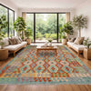 Handmade Vegetable Kelim 5' 10" x 8' 1" (ft) - No. Y39319