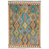 Handmade Vegetable Kilim 4' 0" x 5' 11" (ft) - No. Y39323