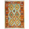 Handmade Vegetable Kilim 4' 2" x 5' 9" (ft) - No. Y39326
