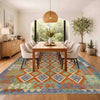Handmade Vegetable Kilim 5' 10" x 7' 7" (ft) - No. Y39327