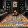 Handmade Vegetable Kilim 5' 8" x 7' 9" (ft) - No. Y39329
