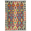 Handmade Vegetable Kilim 4' 3" x 6' 3" (ft) - No. Y39338