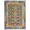 Handmade Vegetable Kelim 4' 3" x 6' 3" (ft) - No. Y39345