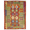 Handmade Vegetable Kilim 4' 2" x 5' 7" (ft) - No. Y39347