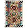 Handmade Vegetable Kelim 3' 3" x 5' 0" (ft) - No. Y39353
