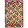 Handmade Vegetable Kilim 3' 3" x 4' 9" (ft) - No. Y39362