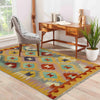 Handmade Vegetable Kilim 2' 10" x 4' 2" (ft) - No. Y39377