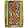 Handmade Vegetable Kelim 2' 11" x 4' 3" (ft) - No. Y39378