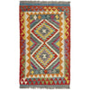 Handmade Vegetable Kelim 2' 9" x 4' 1" (ft) - No. Y39390