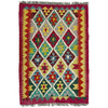 Handmade Vegetable Kilim 2' 9" x 3' 7" (ft) - No. Y39392