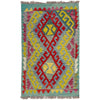 Handmade Vegetable Kilim 2' 9" x 3' 11" (ft) - No. Y39395