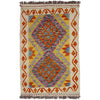 Handmade Vegetable Kilim 2' 1" x 3' 6" (ft) - No. Y39401