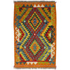 Handmade Vegetable Kilim 2' 2" x 3' 3" (ft) - No. Y39404
