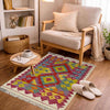 Handmade Vegetable Kelim 2' 0" x 2' 11" (ft) - No. Y39405