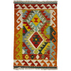 Handmade Vegetable Kelim 2' 0" x 2' 11" (ft) - No. Y39411