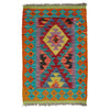 Handmade Vegetable Kelim 1' 11" x 2' 11" (ft) - No. Y39424