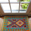 Handmade Vegetable Kelim 1' 11" x 2' 11" (ft) - No. Y39424