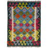 Handmade Vegetable Kilim 2' 0" x 2' 7" (ft) - No. Y39431