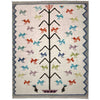 Hand Knotted Embroidery Kilim 8' 9" x 12' 0" (ft) - No. Y39433