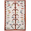 Hand Knotted Embroidery Kilim 8' 8" x 12' 2" (ft) - No. Y39434