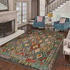 Handmade Vegetable Kilim 6' 0" x 7' 8" (ft) - No. Y39437
