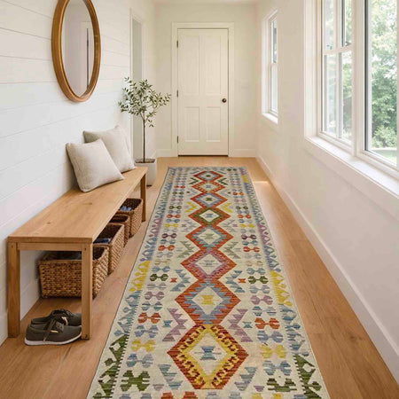 Vegetable Kilim Runner 2' 6" x 9' 8" (ft) - No. Y39453