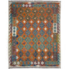 Handmade Vegetable Kelim 5' 11" x 7' 7" (ft) - No. Y39461