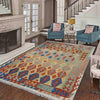 Handmade Vegetable Kelim 6' 2" x 7' 10" (ft) - No. Y39471