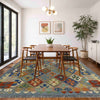 Handmade Vegetable Kelim 5' 8" x 8' 5" (ft) - No. Y39476