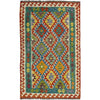 Handmade Vegetable Kilim 4' 1" x 6' 5" (ft) - No. Y39484