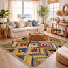 Handmade Vegetable Kelim 4' 3" x 6' 0" (ft) - No. Y39485