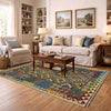 Handmade Vegetable Kilim 4' 2" x 6' 6" (ft) - No. Y39488