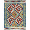Handmade Vegetable Kilim 4' 3" x 5' 9" (ft) - No. Y39494