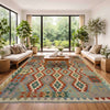 Handmade Vegetable Kelim 5' 10" x 8' 1" (ft) - No. Y39499