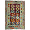 Handmade Vegetable Kelim 3' 9" x 5' 7" (ft) - No. Y39513