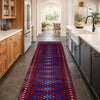 Red Color Mashwani Short Runner 1' 11" x 8' 3" (ft) - No. Y39533