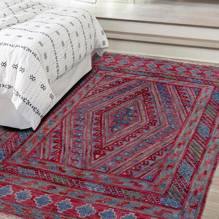 Small Square Rug 3' 8" x 4' 2" (ft) - No. Y39547