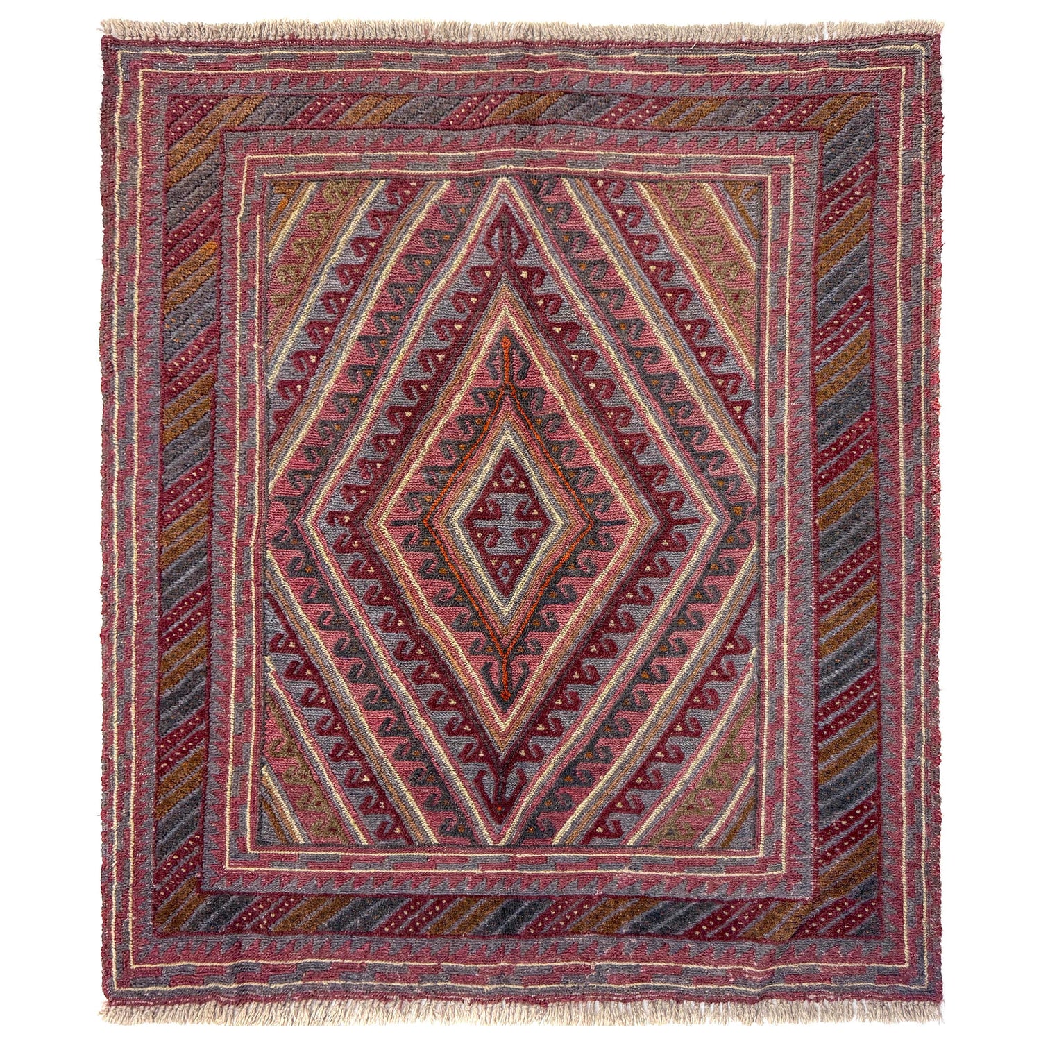 Small Square Rug 3' 8" x 4' 2" (ft) - No. Y39548
