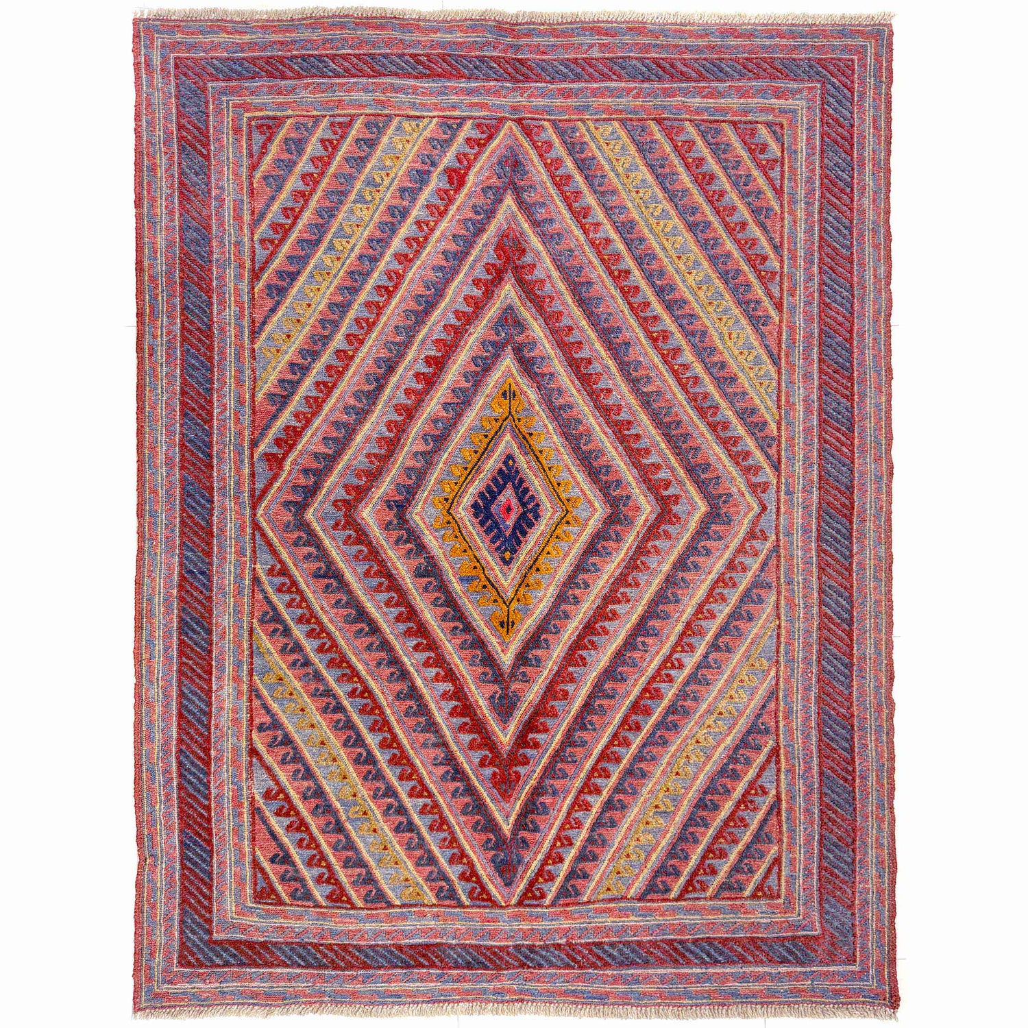 Multi Color Mashwani Rug 4' 11" x 5' 11" (ft) - No. Y39551