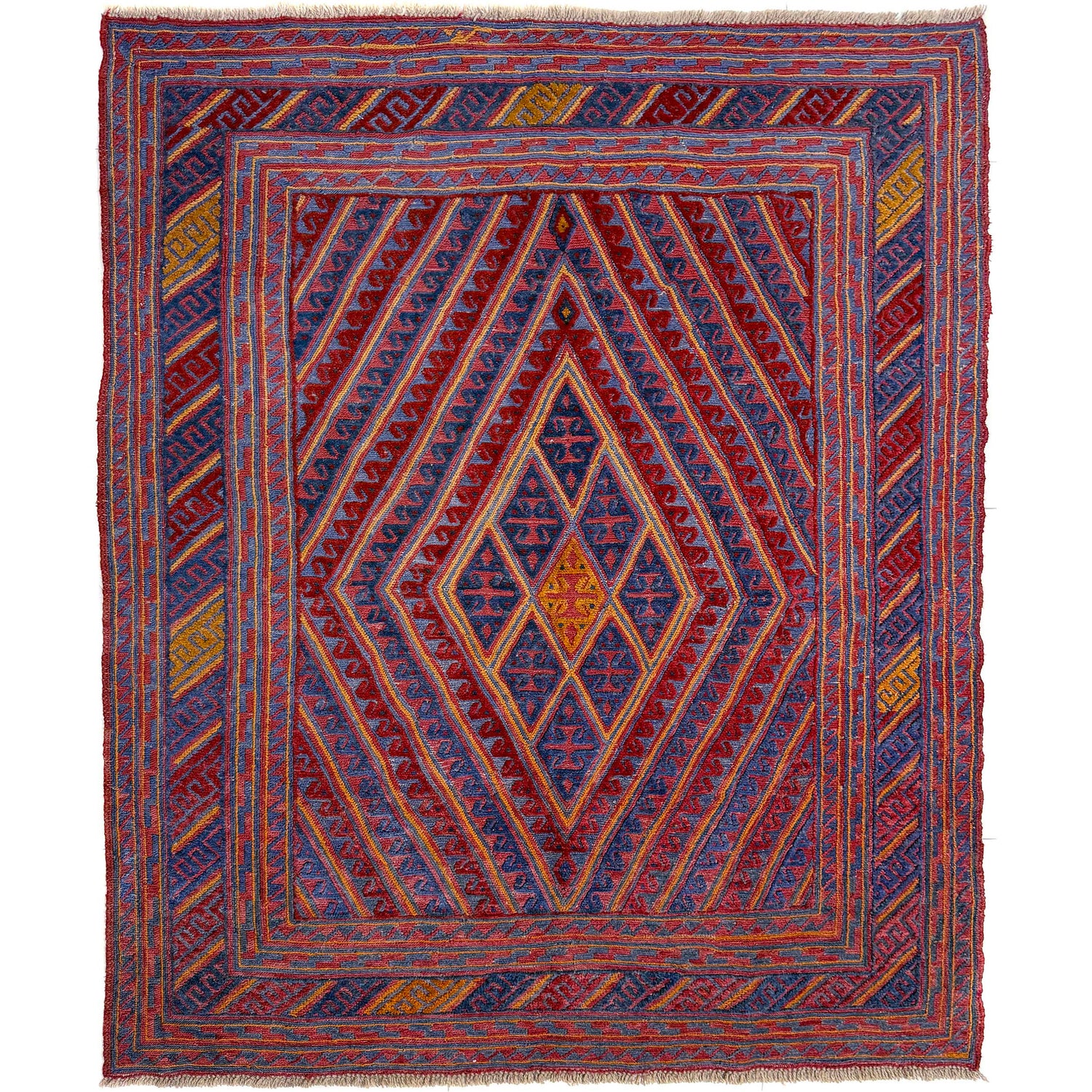 Red Mashwani Carpet 5' 2" x 6' 0" (ft) - No. Y39553