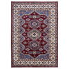 Fine Kazak Carpet 4' 0" x 5' 11" (ft) - No. Y39555