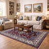 Fine Kazak Carpet 4' 0" x 5' 11" (ft) - No. Y39555